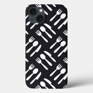 フォークスプーンナイフの柄 iPhone 13ケース