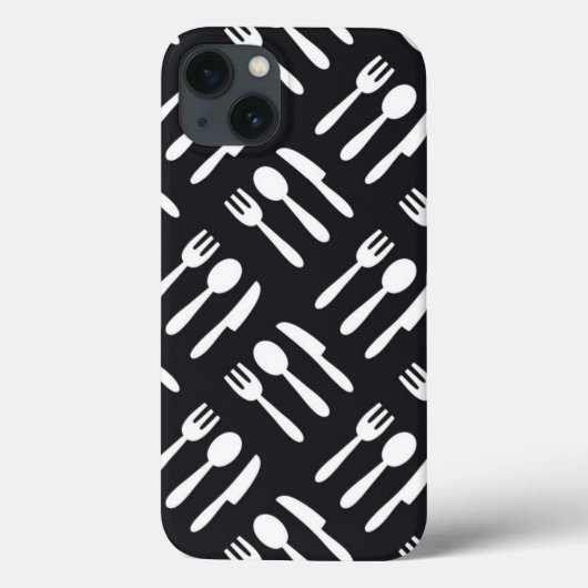 フォークスプーンナイフの柄 Case-Mate iPhoneケース (裏面)
