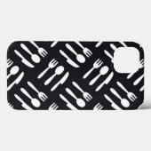 フォークスプーンナイフの柄 Case-Mate iPhoneケース (裏面 (横))