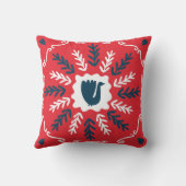 フォークドールアートクリスマスタイル クッション (裏面)