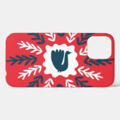 フォークドールアートクリスマスタイル Case-Mate iPhoneケース (裏面 (横))
