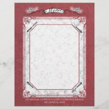 フォークナイフパインクリスマスホリデーメニューのレターヘッド