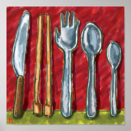 フォークハンドル ポスター (正面)