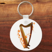 フォークハープキーチェーン キーホルダー (正面)