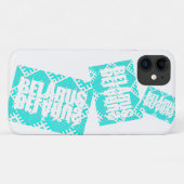 フォークパターンベラルーシБеларусь iPhone 11ケース Case-Mate iPhoneケース (裏面(横))