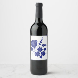 フォークパター伝統的ンワインラベル ワインラベル