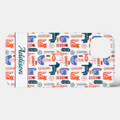 フォークパーソナライズされたアートウッドランド動物 Case-Mate iPhoneケース (裏面 (横))