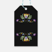 フォークフローラウエディングフラワー |メキシコはっきりした色 ギフトタグ (裏面)