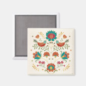 フォークフローラ マグネット (正面/裏面)