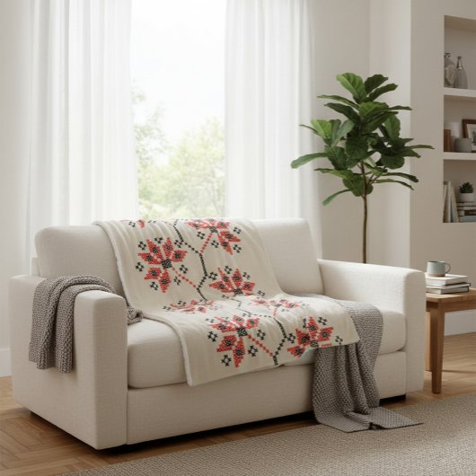 フォークホーインスパイアムデコール シェルパブランケット