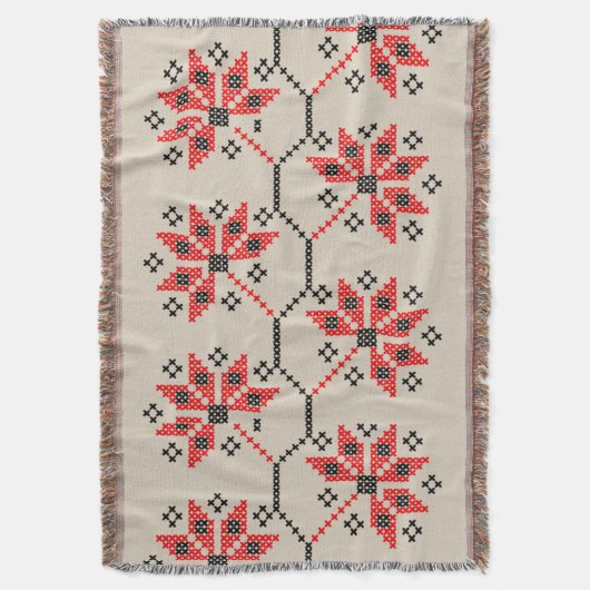 フォークホーインスパイアムデコール スローブランケット (正面縦)