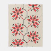 フォークホーインスパイアムデコール フリースブランケット (正面)