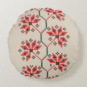 フォークホーインスパイアムデコール ラウンドクッション (正面)