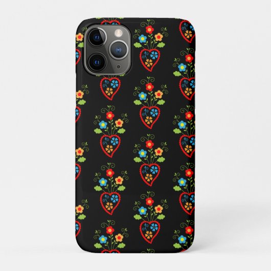 フォークポルトガルの開花ハート Case-Mate iPhoneケース (裏)