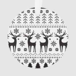 フォークモダンアートクリスマストインデア オーナメント