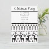 フォークモダンアートクリスマストインデア 招待状 (スタンド正面)