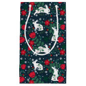 フォークラビットクリスマスホリデー スモールペーパーバッグ (正面)