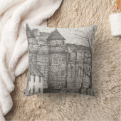 フォークランド宮殿スコットランド。 2007年 クッション (ブランケット)