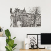 フォークランド宮殿スコットランド。2007 ポスター (ホームオフィス)