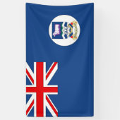 フォークランド諸国の旗 横断幕 (縦)