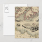 フォークランド諸島とパタゴニア ポストカード (正面/裏面)