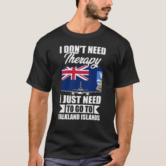 フォークランド諸島に行く必要がある Tシャツ (正面)