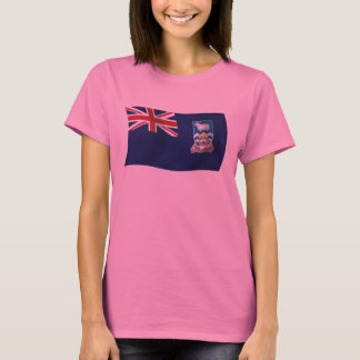 フォークランド諸島の旗のシャツ Tシャツ