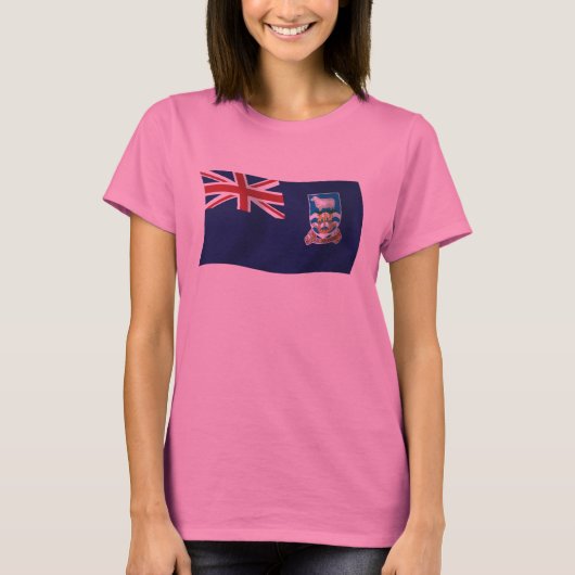 フォークランド諸島の旗のシャツ Tシャツ (正面)