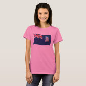 フォークランド諸島の旗のシャツ Tシャツ (正面フル)