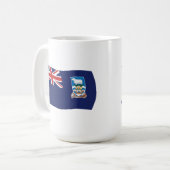 フォークランド諸島の旗マグ コーヒーマグカップ (正面左)