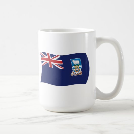 フォークランド諸島の旗マグ コーヒーマグカップ (右)