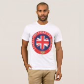フォークランド諸島は永遠に英国領 Tシャツ (正面フル)
