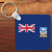 フォークランド諸島国旗 キーホルダー (正面)
