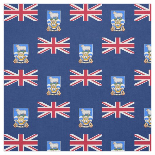 フォークランド諸島国旗 ファブリック (見本)