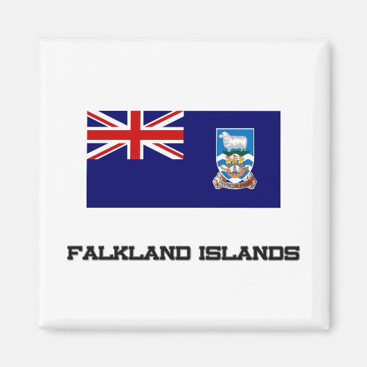 フォークランド諸島国旗 マグネット (正面)