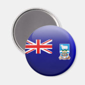 フォークランド諸島国旗 マグネット (正面/裏面)