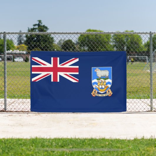 フォークランド諸島国旗 横断幕 (インサイチュ)