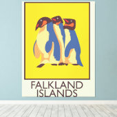 フォークランド諸島 キャンバスプリント (インサイチュ (ウッドフロア))