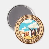 フォークランド諸島 マグネット (正面/裏面)