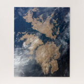 フォークランド諸島(マルビナス諸島) ジグソーパズル (縦)