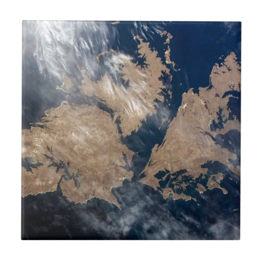 フォークランド諸島(マルビナス諸島) タイル (正面)