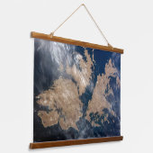 フォークランド諸島（マルビナス諸島） 吊り下げ型タペストリー (傾斜あり)