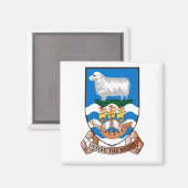 フォークランド諸島（マルビナス） FK マグネット (正面/裏面)