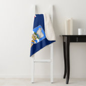 フォークランド(マルビナス)諸島国旗(英国領) シェルパブランケット (インサイチュ)