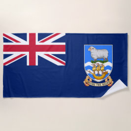 フォークランド（マルビナス）諸島国旗（英国領） ビーチタオル