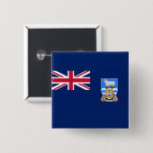フォークランド(マルビナス)諸島国旗(英国領) 缶バッジ (正面&裏面)