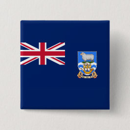 フォークランド（マルビナス）諸島国旗（英国領） 缶バッジ