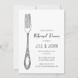 フォークリハーサルディナー 招待状