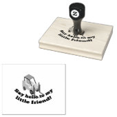 フォークリフトに挨拶 ラバースタンプ (押印)