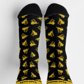 フォークリフトのアイコンパターン ソックス (上部)